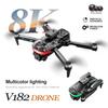 2024 New V182 Drone 8K Professional Brushless Motor 4K Dual HD Aerial Photography FPV Obstacle Avoidance Quadrotor Toys UAV