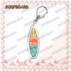 Waves Surfing Surfboard Keychains for Accessories Bag Bicycle Pendant Keyring Jewelry Fans Creative Beach Travel Gift Chaveiro