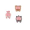 Cute Toilet Button Nail Protector Water Press Flush Button Auxiliary Device Toilet Press  Women