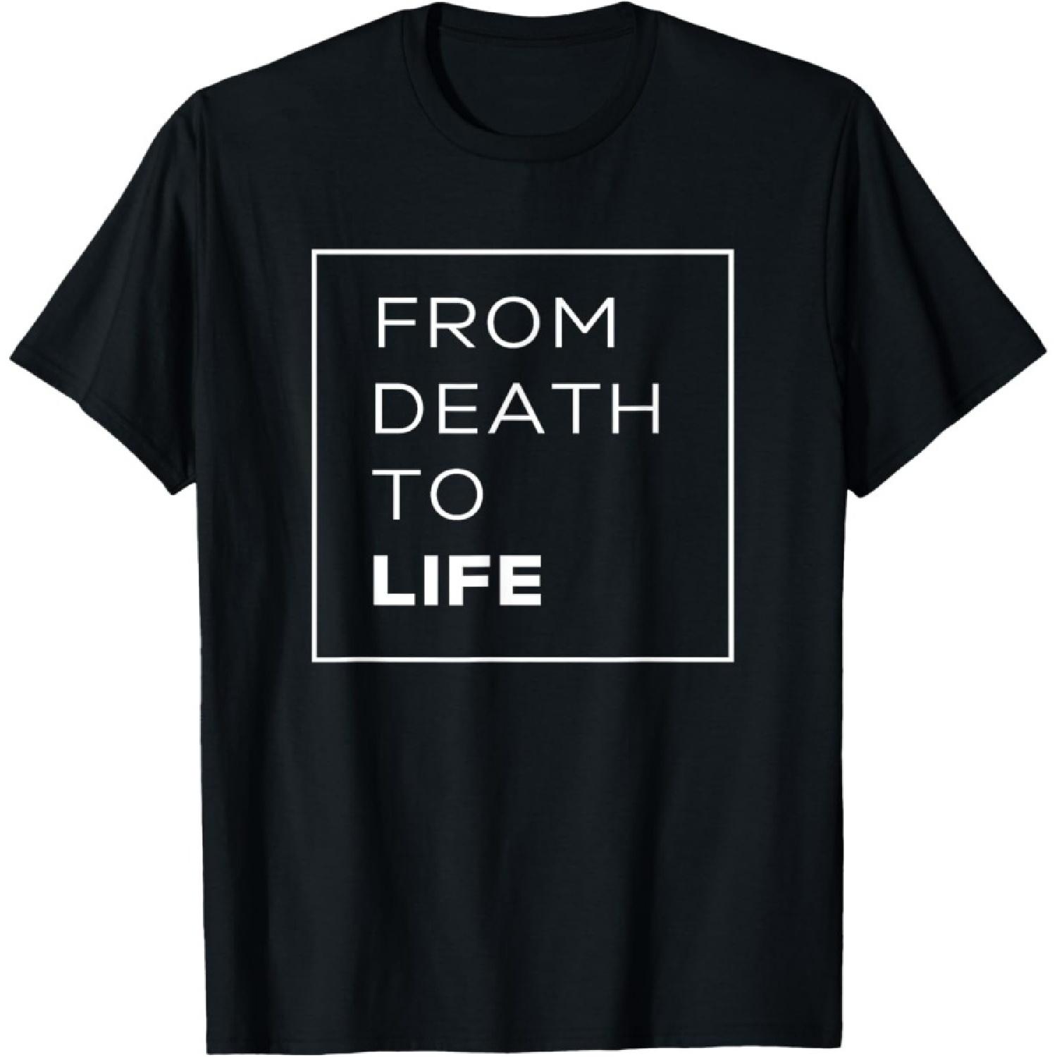 Baptism Death to Life Group Church T-Shirt S чёрный