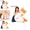 Husky Plush Pillow With Leg Clamp For Cozy Sleep Teen Kids Room Decor
