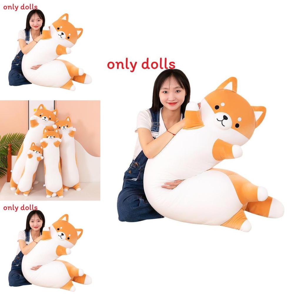 Husky Plush Pillow With Leg Clamp For Cozy Sleep Teen Kids Room Decor