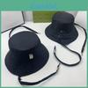 Cotton Sun Protection Fisherman Hat With Embroidered For Men And Women