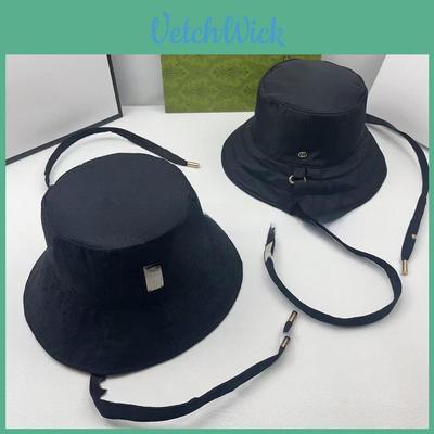 Cotton Sun Protection Fisherman Hat With Embroidered For Men And Women