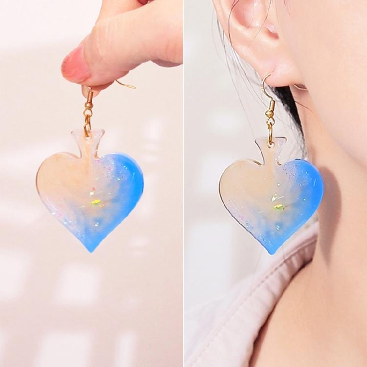 Eye Catching Mold for Unique Earrings and Keychains Handmade Jewelry Accessory