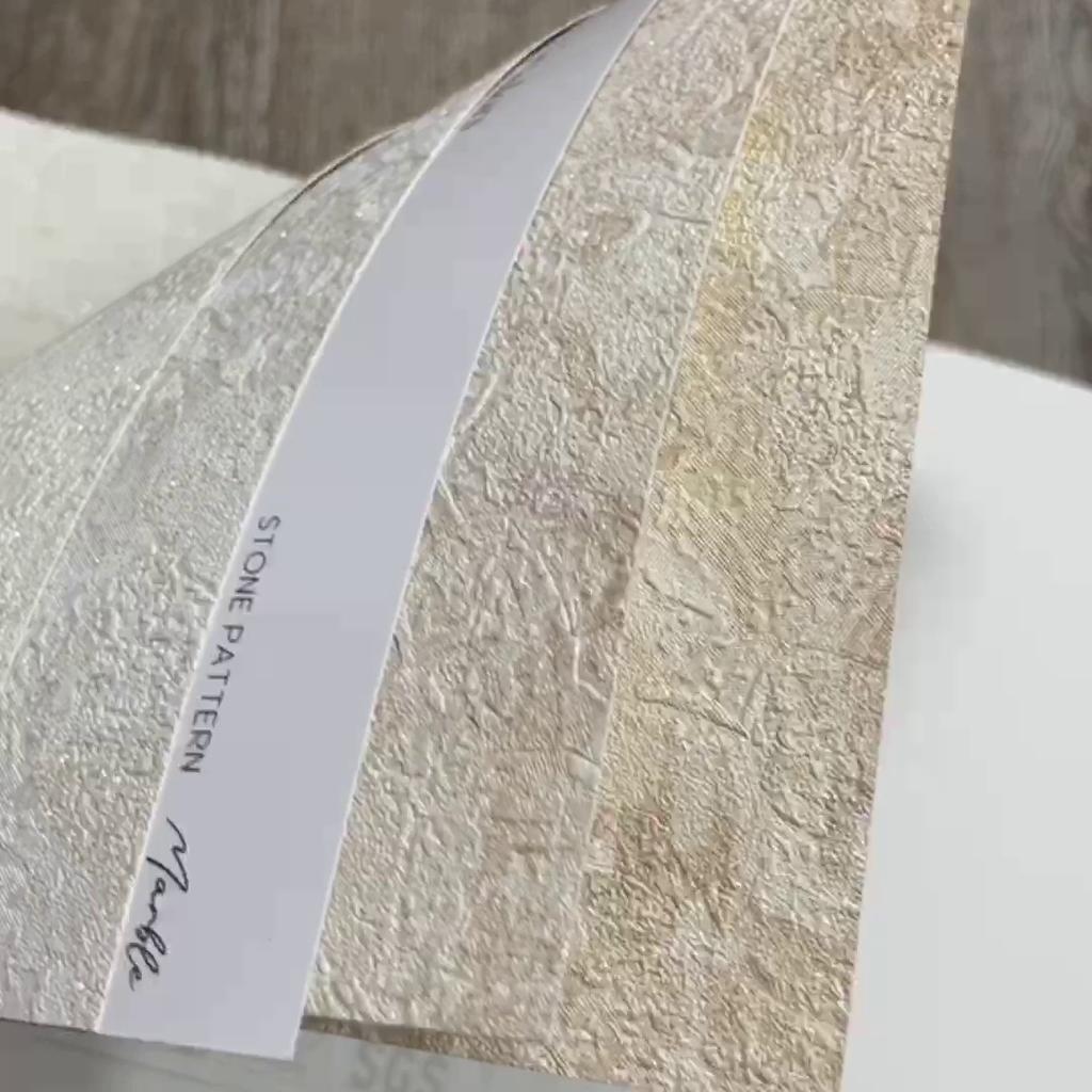 3D Uni Kleur Behang Woonkamer Slaapkamer Verdikt Puur Wit Cement Behang Industriële Winkel Decoratie