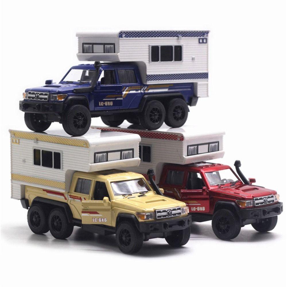 

Camper Van Pullback Игрушечная литая под давлением модель автомобиля Классическая модель автомобиля на колесах Детский подарок