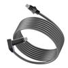 6FT 1.8M Satellite POE Cable 1200mbps 24AWG Single Copper Core Waterproof Satellite Router Cable