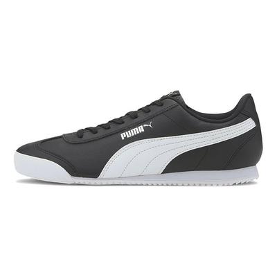 Turino Fsl Pelle Sintetica Comode Leggere Resistenti Scarpe Casual Sneakers Unisex Bianco Nero 372861-03