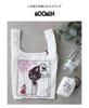 Marushin Eco Fukigen Made with Recycled 1425024200 Bag, Moomin, Blue, Compact, Storage, Polyester,