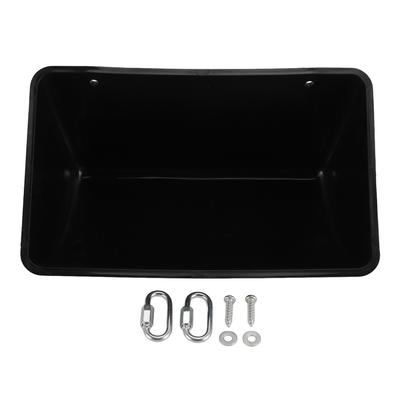 Chicken Feeder Plastic Hanging Fence Feeder Waterer Trough with Clips for Duck Goose Goat Sheep Poultry Livestock