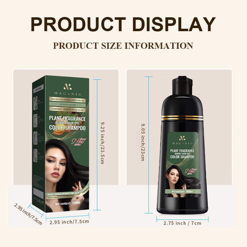 Gentle Bubble Dye Hair Shampoo - Non-Irritating, Easy-to-Use Formula