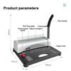 Comb Binding Machine A4/A3 Size Office 21 Hole Heavy Duty Binder Machine Rubber Ring Binding Machine