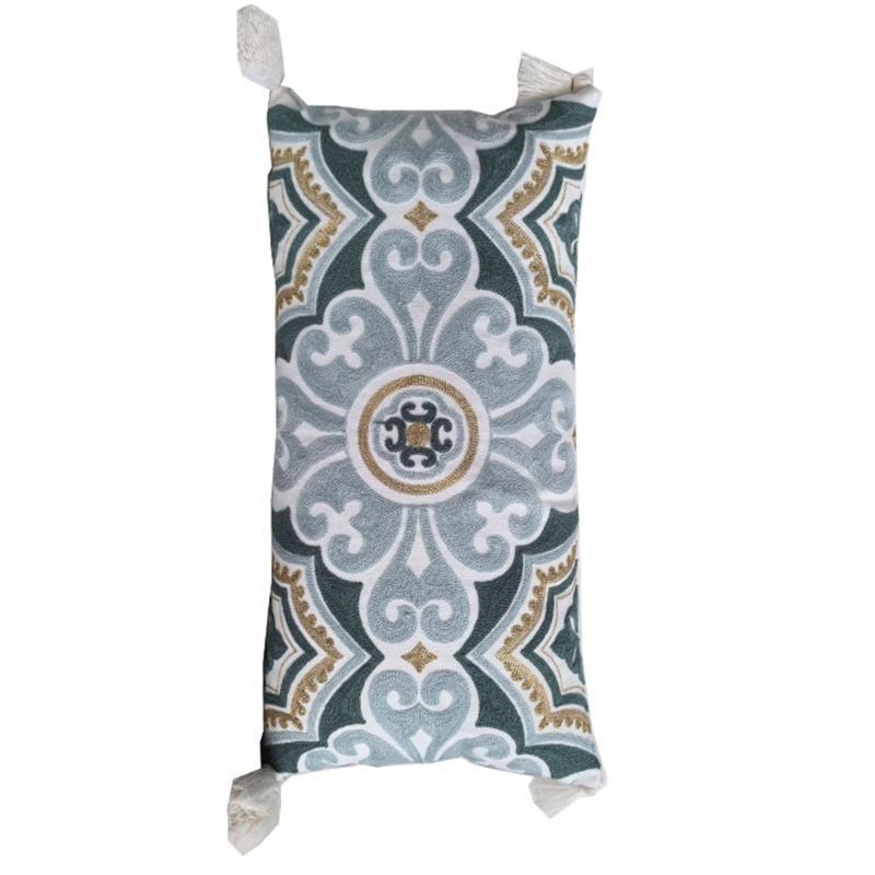 Throw Pillow Cover with Tassels Cushions Case Decorative Pillowcase for Sofa Car