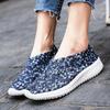 Summer Women Lightweight Slip on Sneakers Casual Plus Size Flats Loafers Soft Beach Walking Sports Shoes
