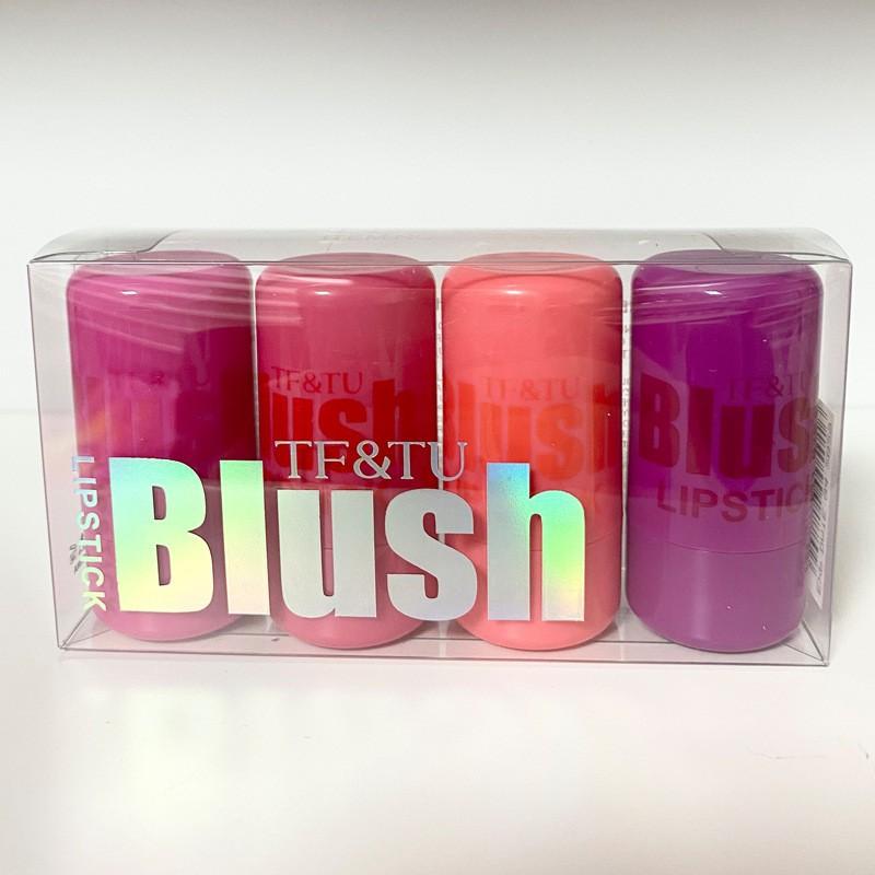 Jelly Blush Stick - 3-in-1 Multi-Functional Cream - Lipstick, Blush, and Cheek Tint - Bouncy, Natural Color-Changing, Brightening Makeup