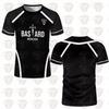 Blue Lock Anime Shirt Schwarz und Weiß Trikot Herren Fußball T-Shirt Kaiser Isagi Training Atmungsaktiv Sport Herren T-Shirt