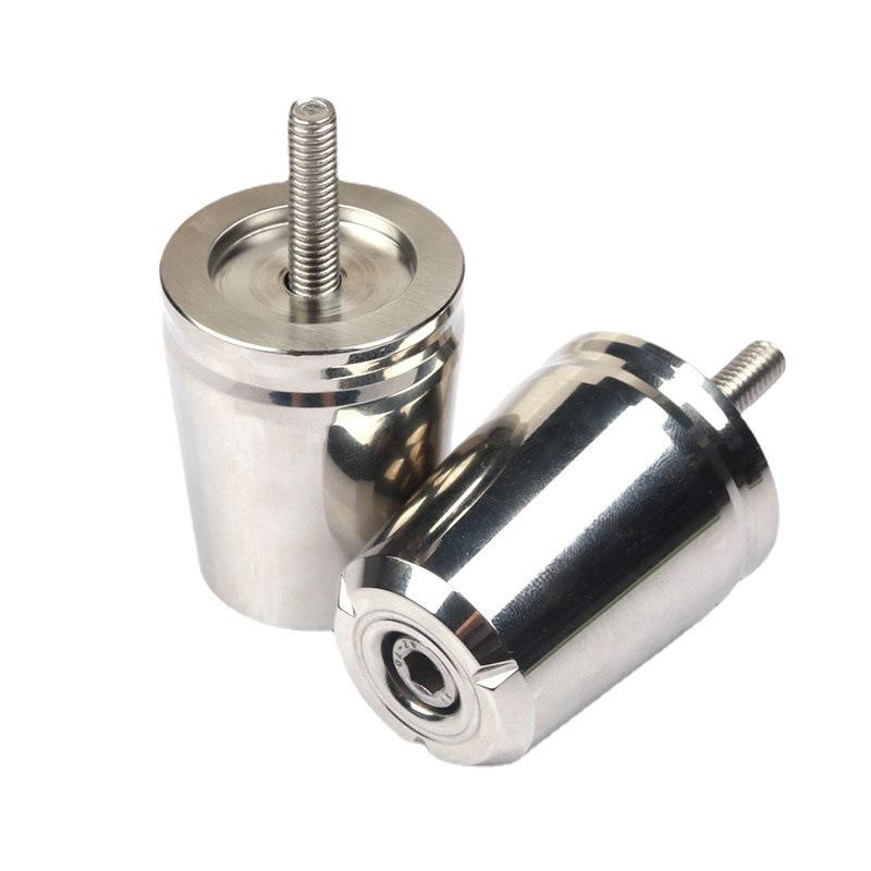 For PIAGGIO MP3 125 MP3 250 MP3 300 400 500 MP3 Motorcycle Accessories Handlebar Grips Handle Bar Cap Ends Plug Balance Slider серебряный