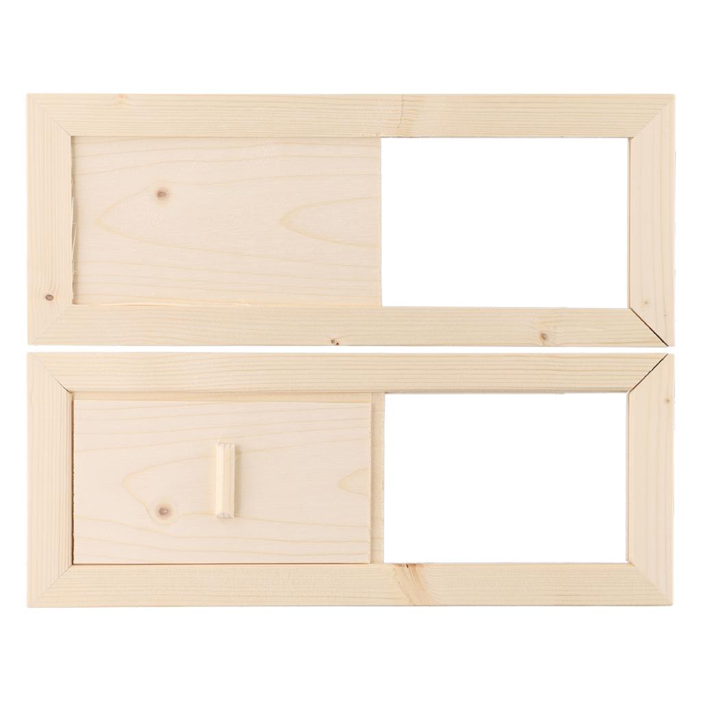 Adjustable Ventilation Plate Ventilation Flap Sauna Ventilation Flap Adjustable Air Gap Effective Ventilation Exhaust Air Slide