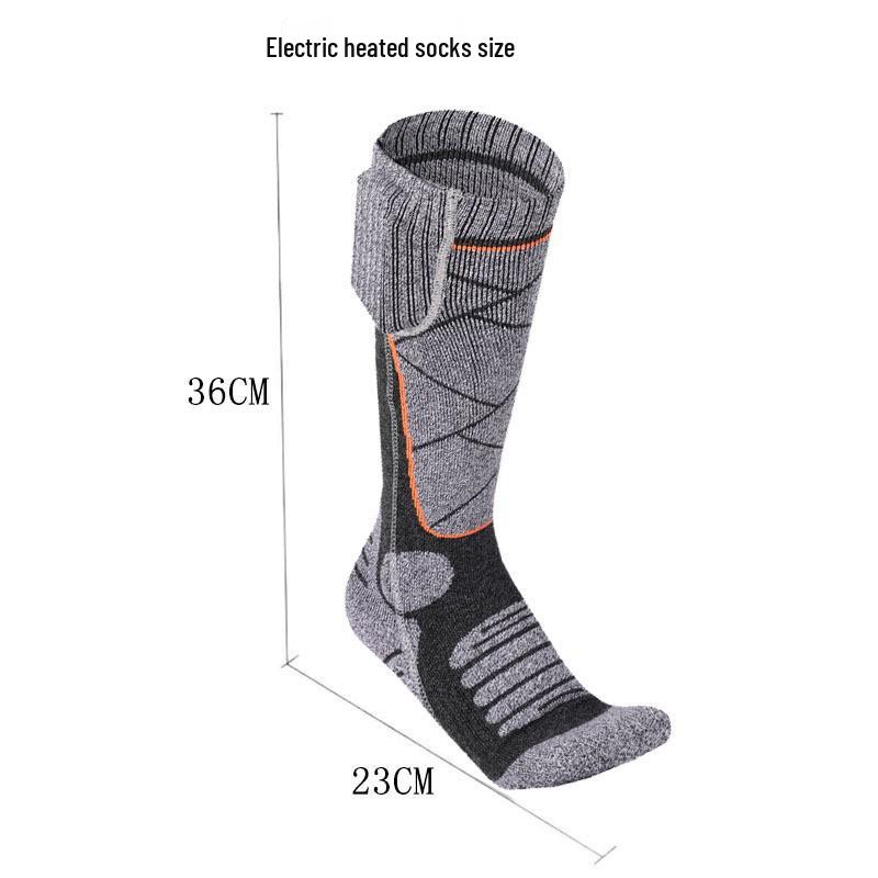 USB Wiederaufladbare Beheizte Socken mit Intelligenter Temperaturregelung für Outdoor-Radfahren und Skifahren