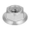 1pc Titanium Alloy Flange Lock Nut M5 M6 M8 M10 M14 Sprocket Flange Nut  for Bike Maintenance