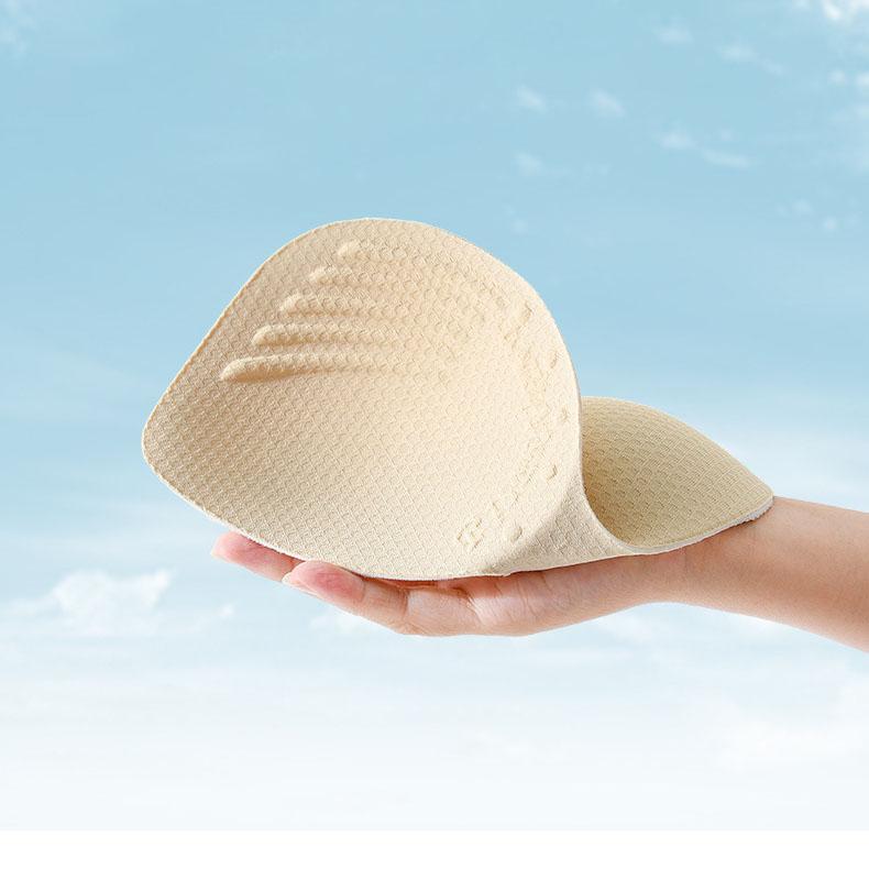 Seamless Bra Women's Sports Underwear Women's Non-steel Band Adhesive Bra Hollow Out Solid Color Large Sexy Bra