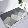 Diatomite Leaf Bath Mat Foot Mat Non-slip Bathroom Rug Absorbent Bath Carpet Quick Drying Shower Toilet Bathtub Doormat Washable