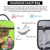 Cute Cartoon M-Masha And Bear Insulated Lunch Bags Portable Lunch Container Thermal Bag Tote Lunch Box Office  Travel Men Women