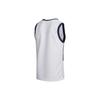 Nike Colorblock Buchstabenlogo Basketball Tanktop Herren Tops Weiß DA1042-100