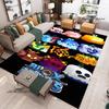 3D game B-blox fruits printed carpet Non-slip carpet outdoor carpets area rug Home bedroom decor rug for bedroom birthday gift