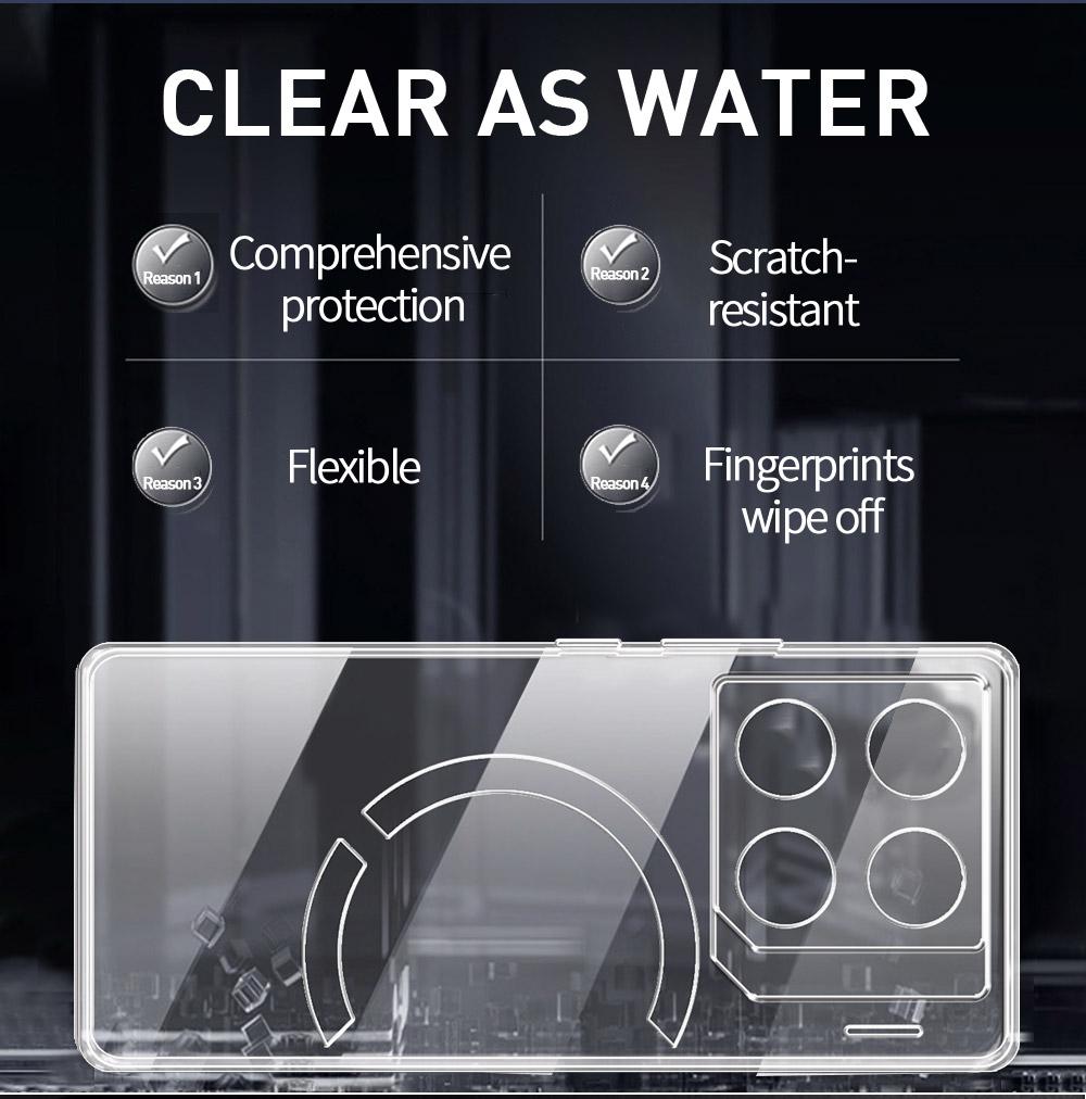 For Infinix GT 20 Pro 5G X6871 Case Clear Soft Silicone TPU Phone Case For Infinix GT 20Pro Cover Protect Shockproof Coque Funda
