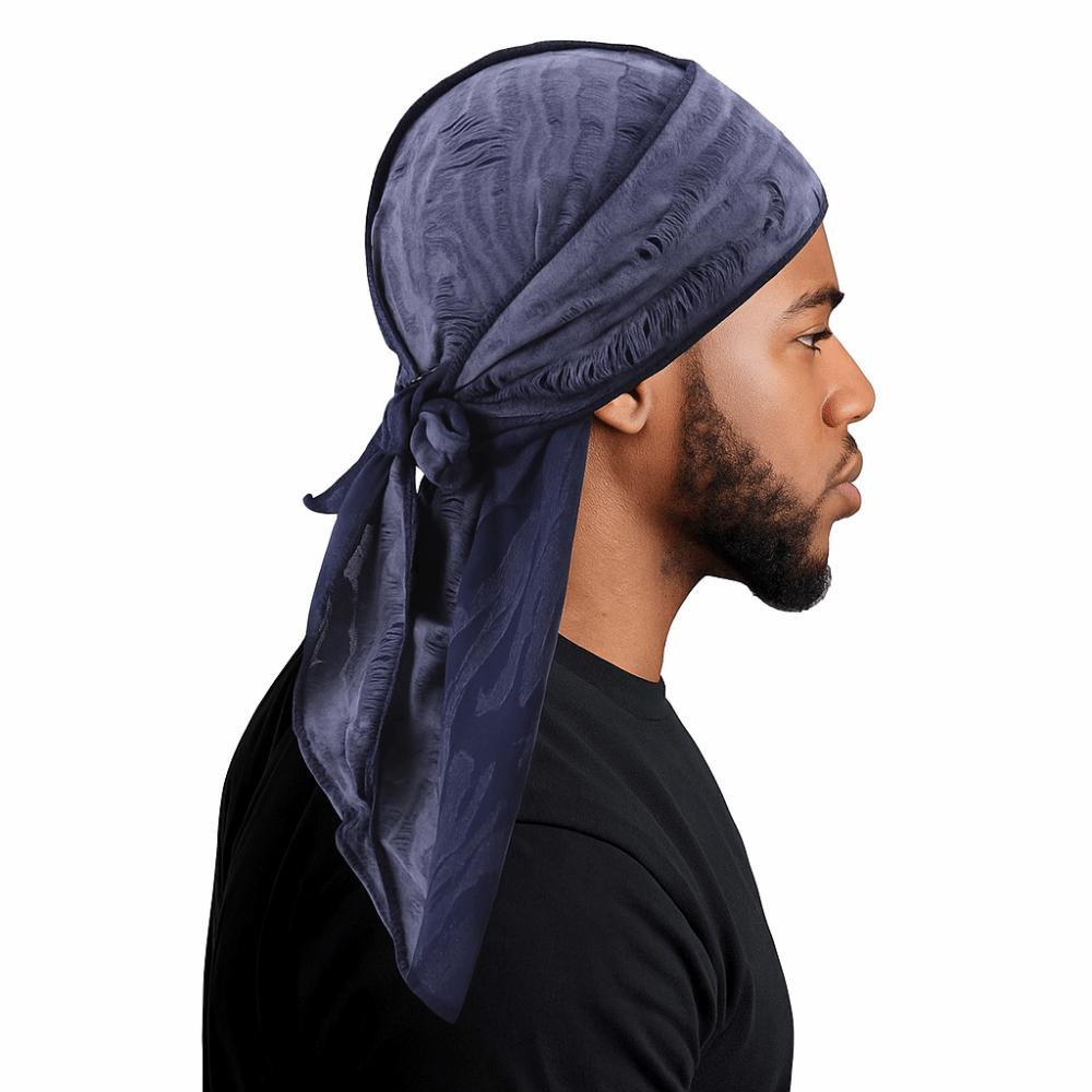 Bandana Headscarf Headband Trou Bandana Cap Hip Hop en Coton Mode Longue Queue Casquette Pirate Unisexe