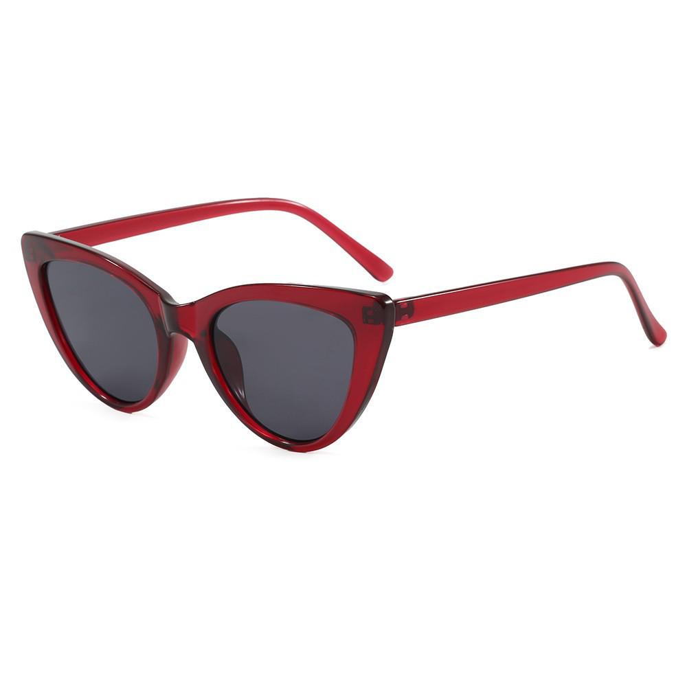 High-End Women's Cat-Eye Triangle Sunglasses - Trendy Internet Celebrity Style
