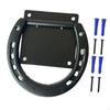 Tie for Horses Stall Tack Black Versatile Sturdy 3x3 Inch Expansion Bolts Hardware Cross Ties Stable