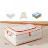 Large Size Clear Mesh Storage Bags for Blankets Down Jackets Clothes Foldable Underbed Organizer Moving Home Use Organization