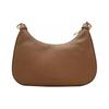 Michael Kors Cora Solid Logo Letter Chain Hardware Zipper Closure Leather Half Moon Handbag Shoulder Crossbody Bag Large Women Handbags 35S2G4CW3L-230