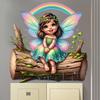 AFG3884 Green Luminous Removable Wall Sticker for Girls