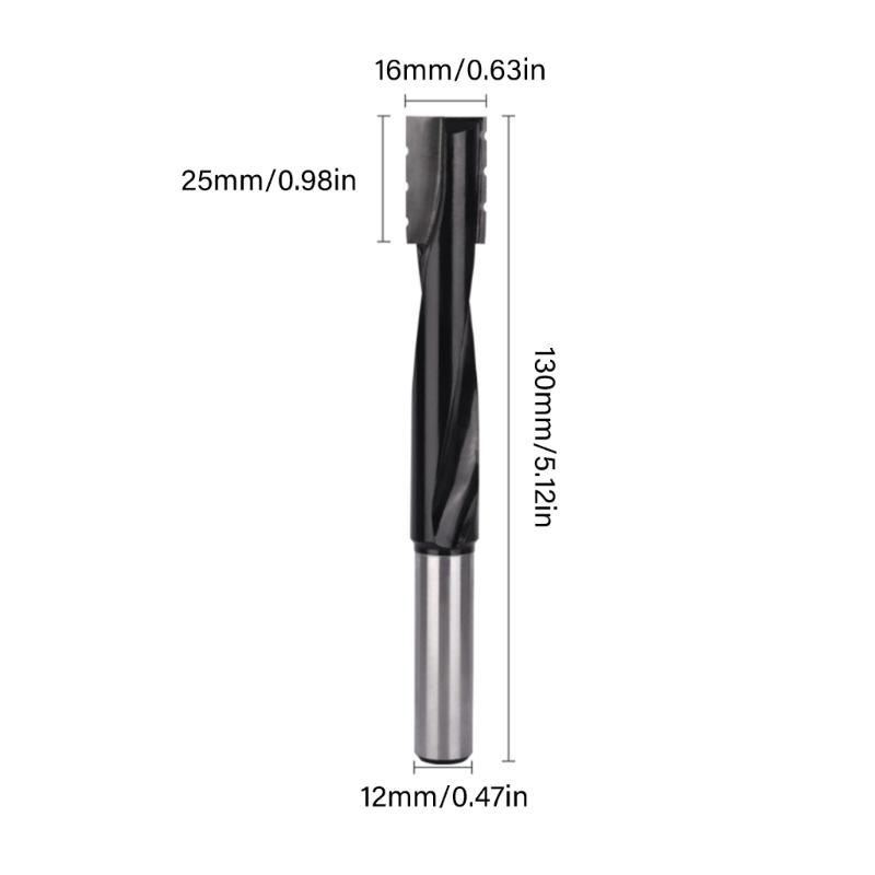 Multifunctional Alloy Router Bit Collection 12mm Shank for Intricate Carving Slot Cutting Mortise Making
