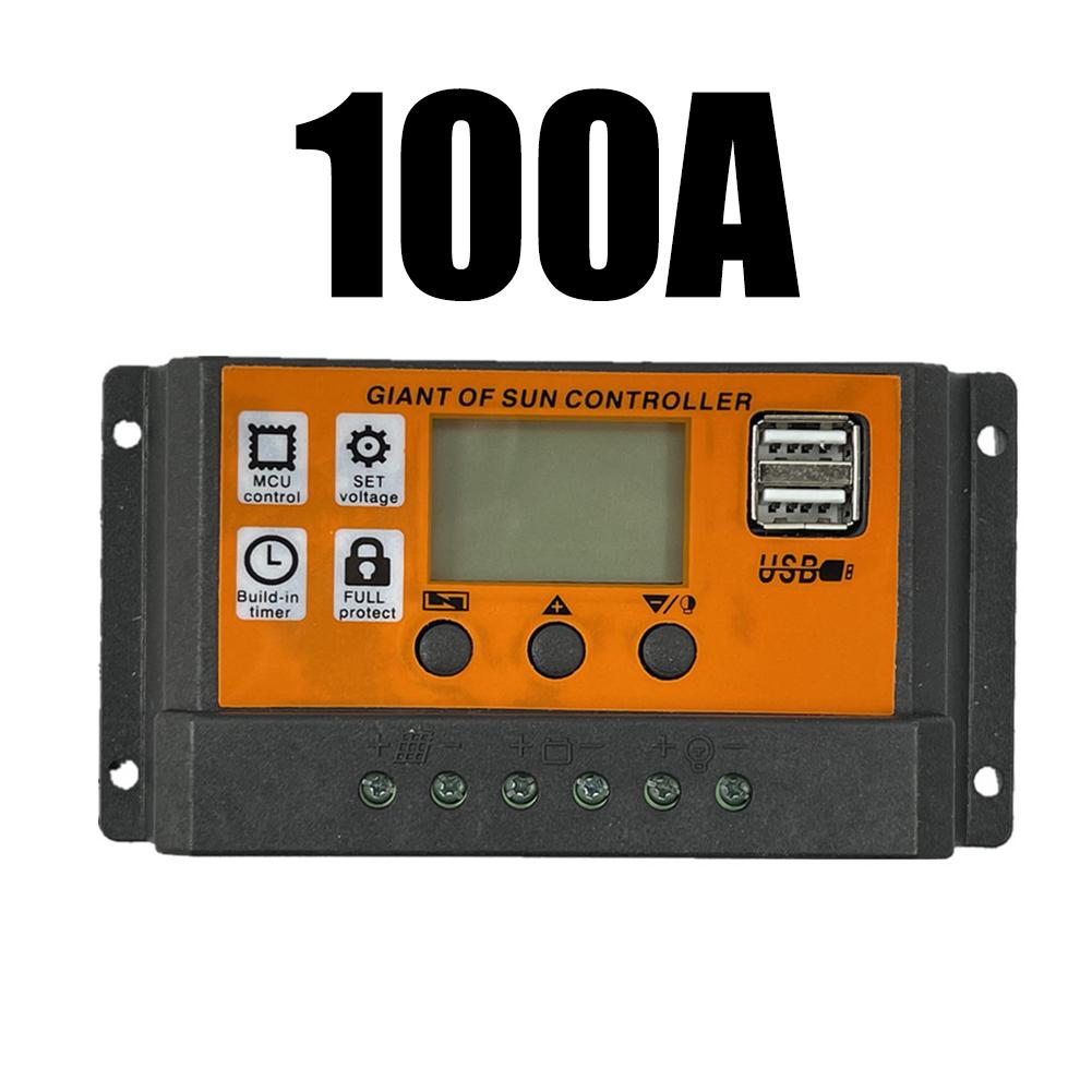 Элегантный MPPT контроллер заряда солнечных батарей для эффективного управления энергией 100A