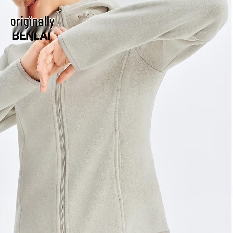 BENLAI Women's Anti-Static Plush Hooded Warm Jacket