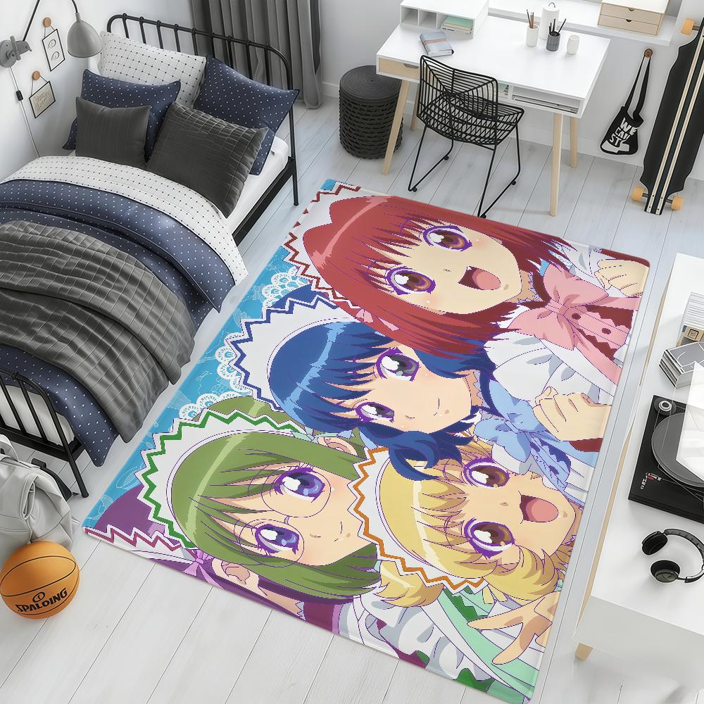 cartoon cute classic T-Tokyo Mew Mew Doormat hogar Bedside Rug Kitchen Bath Floor Mat Hallway Balcony Carpet Entrance Decor Home