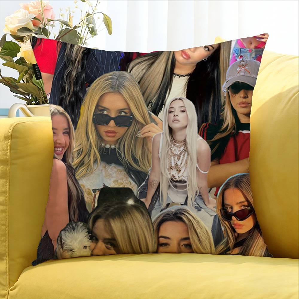 Music Singer Llola Indigo Various Sizes Square Pillow Case For Car Home Bedchamber Decor