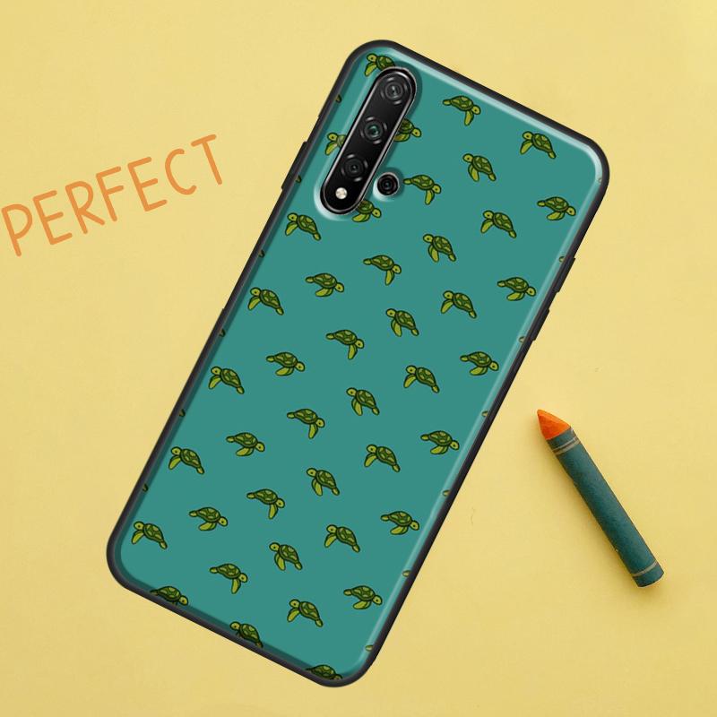 Sea Turtle For Huawei Nova 10 9 SE 11 Pro 12i 11i 8i Y60 Y70 Y90 Y61 Y91 Y72 Y73 P20 P40 P30 Lite Case