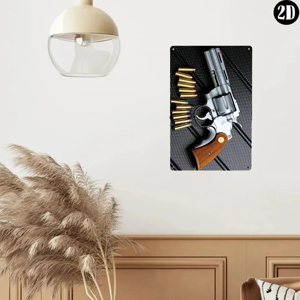 Kovová nástěnná dekorace s kulkami 2D Ploché Venkovní umění pro domov