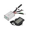 36V 48V 250W Electric Motor Controller Kit KT 15A Motor Controller with LCD3 Display Panel 130X Throttle 8C Sensor