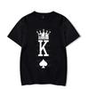 Queen Crown Couple Matching Tshirt Unisex Women Valentine Lovers Shirt Fashon Trend Wife Husband Tee Harajuku Couple Unisex T Shirt