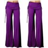 Women's Spring Summer Straight Wide Straight Hollow Wide Leg Pants Office Casual Pants Multicolor Dance Trousers