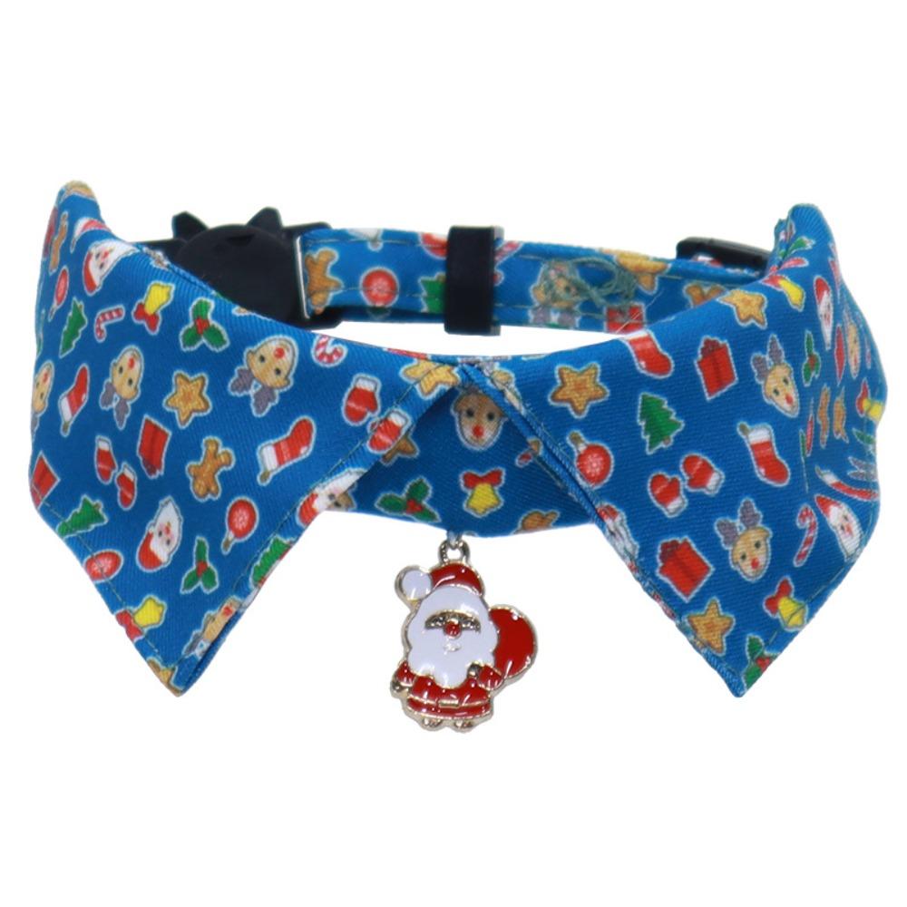 with Bell Kitten Bowties Collar Necklace Adjustable Kitten Christmas Bow Collar  Autumn