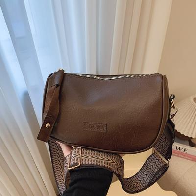 Today's Popular Bag Women's  New Fashionable Retro Pillow Bag Niche Design Simple Casual Messenger Bag