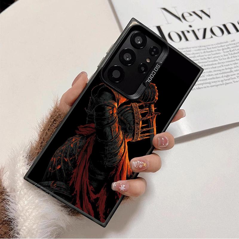

D-Dark S-Souls Game Shockproof Phone Case for Samsung Galaxy S26 Edge S25 Ultra S24 FE S23 Plus S21 Cover Anti Fall Fundas Samsung S24